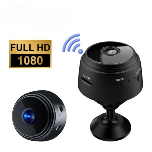 Mini Caméra Magnétique 1080p – Surveillance 24/7 via Téléphone